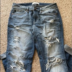 Kancan distressed jeans